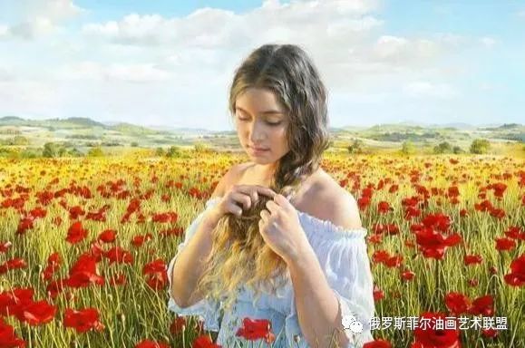 美國天才美女藝術家4歲畫畫，6歲寫詩，作品被點擊上億次