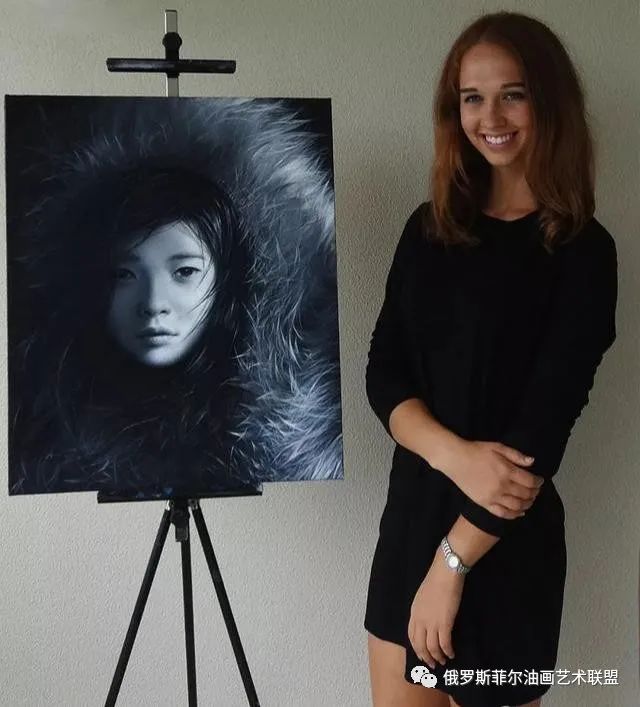 美國天才美女藝術家4歲畫畫，6歲寫詩，作品被點擊上億次