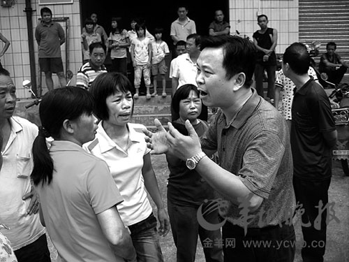 英德市教育局原局長陳漢明。